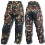 Camouflage Cordura motorbike trouser